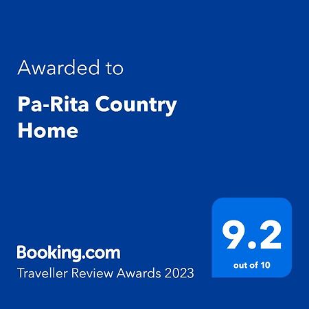 Pa-Rita Country Home Muszi Kültér fotó
